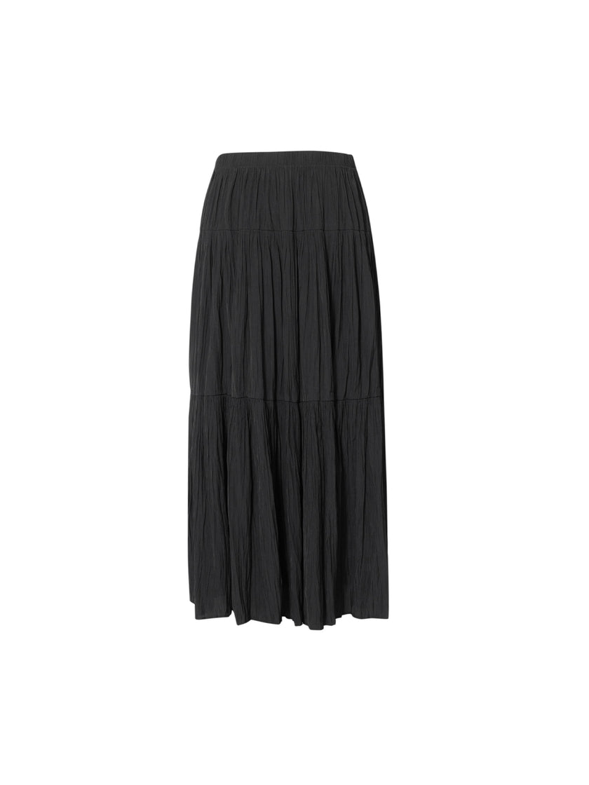 Pleated Midi Skirt
