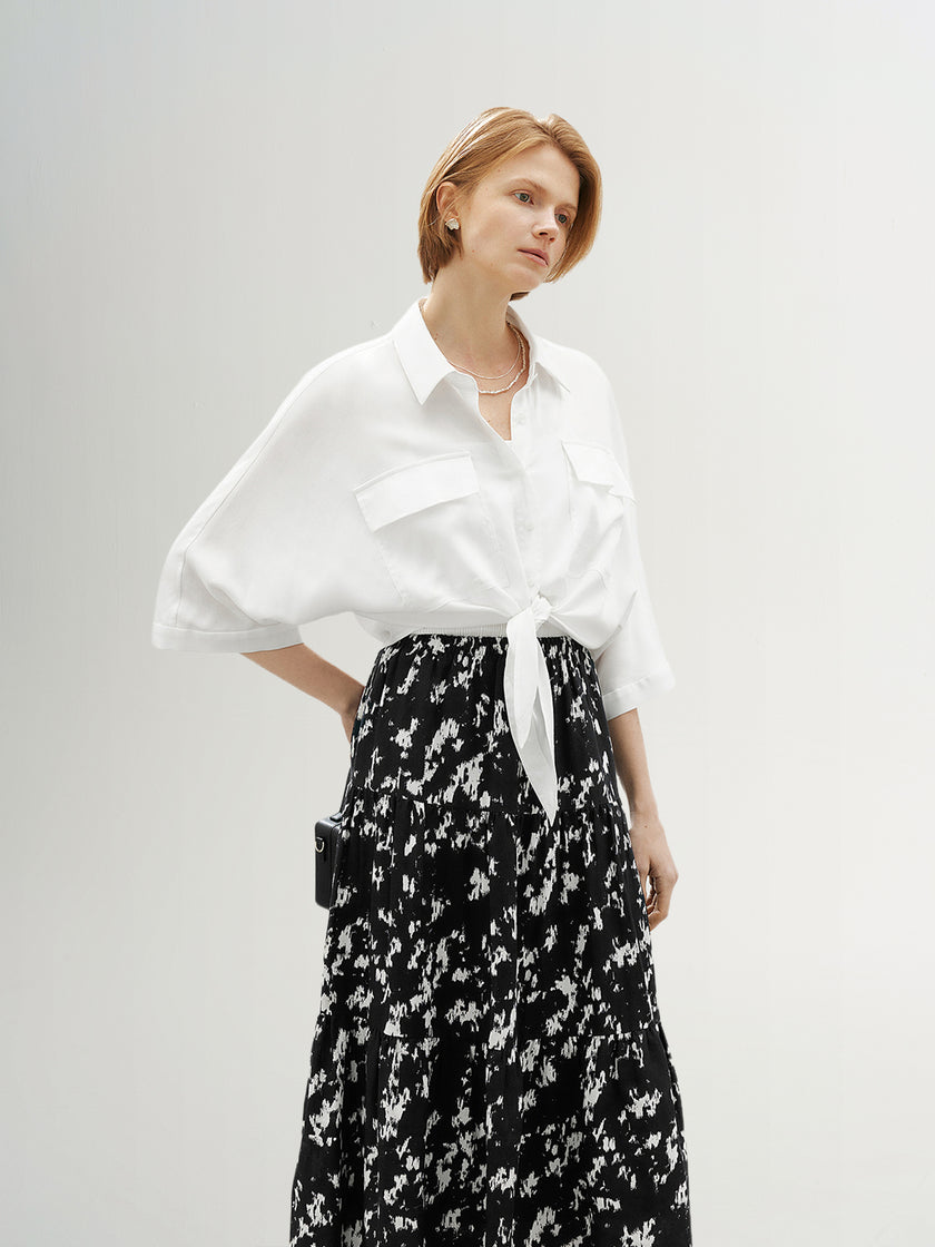 Polo Half Sleeves 100% Lyocell Shirt