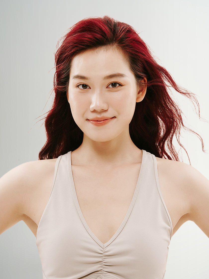 V Neck Yoga Bra Top