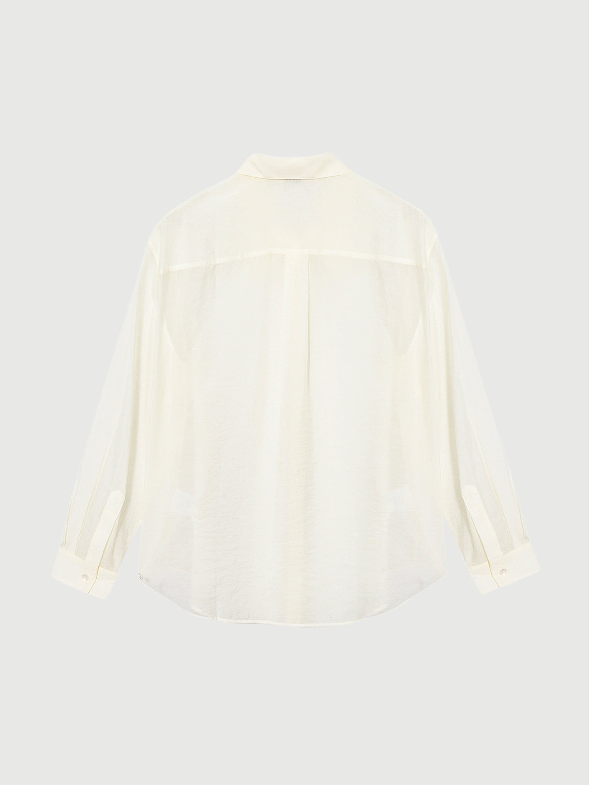 Point Collar Lyocell Shirt