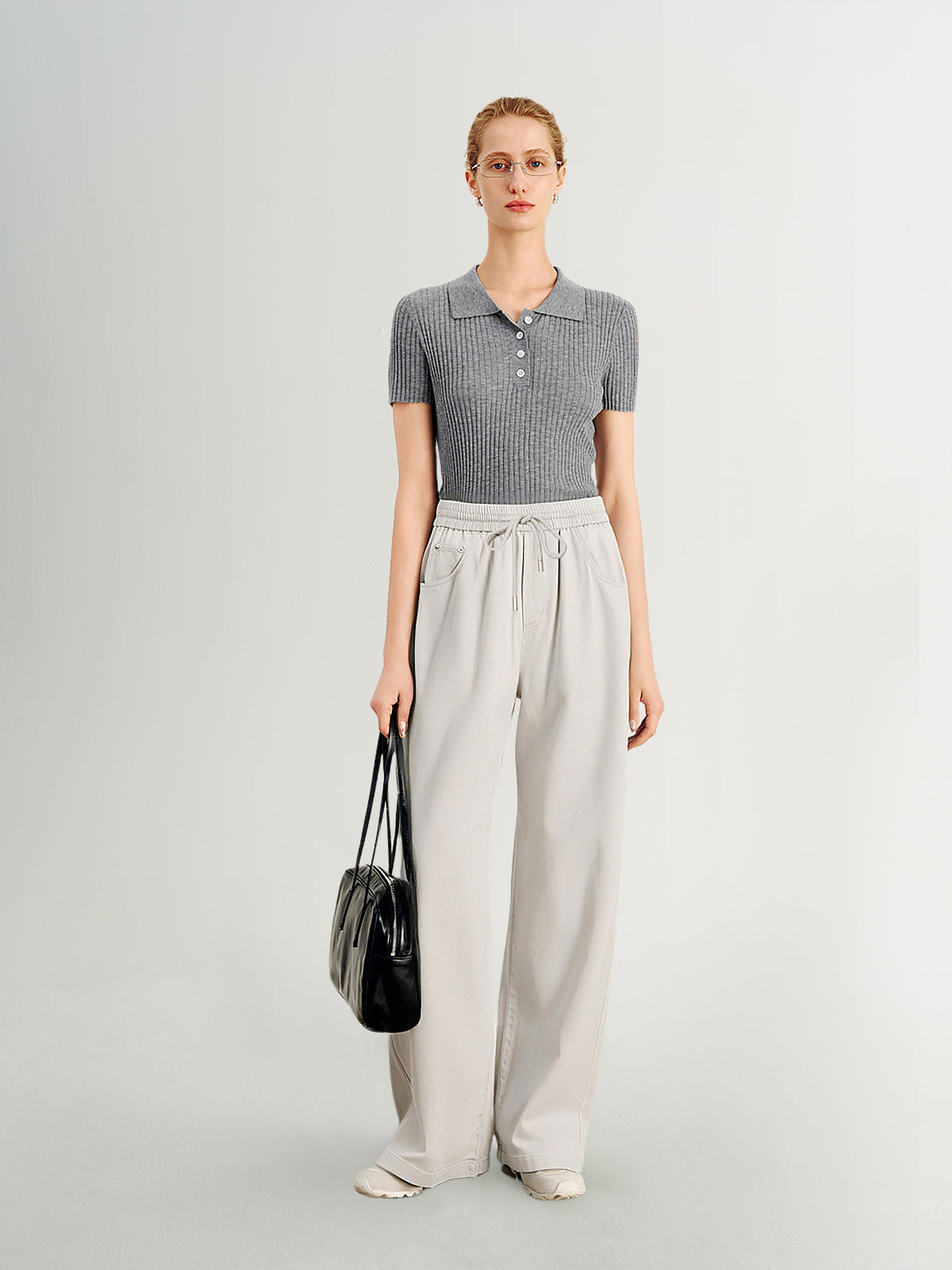 Relaxed Drawstring Pants