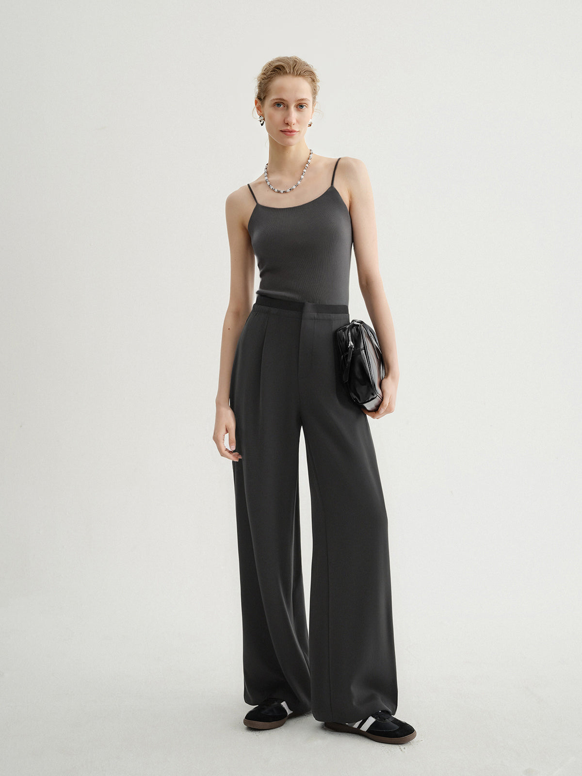Classic Black Fitted Cami