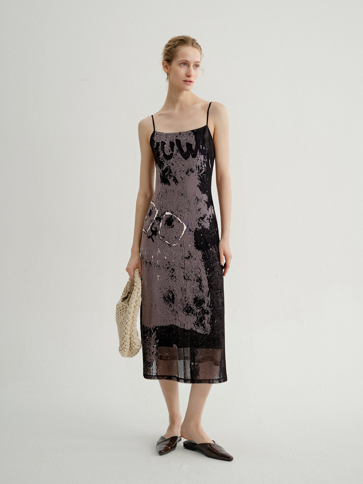 Printed Cami Dress