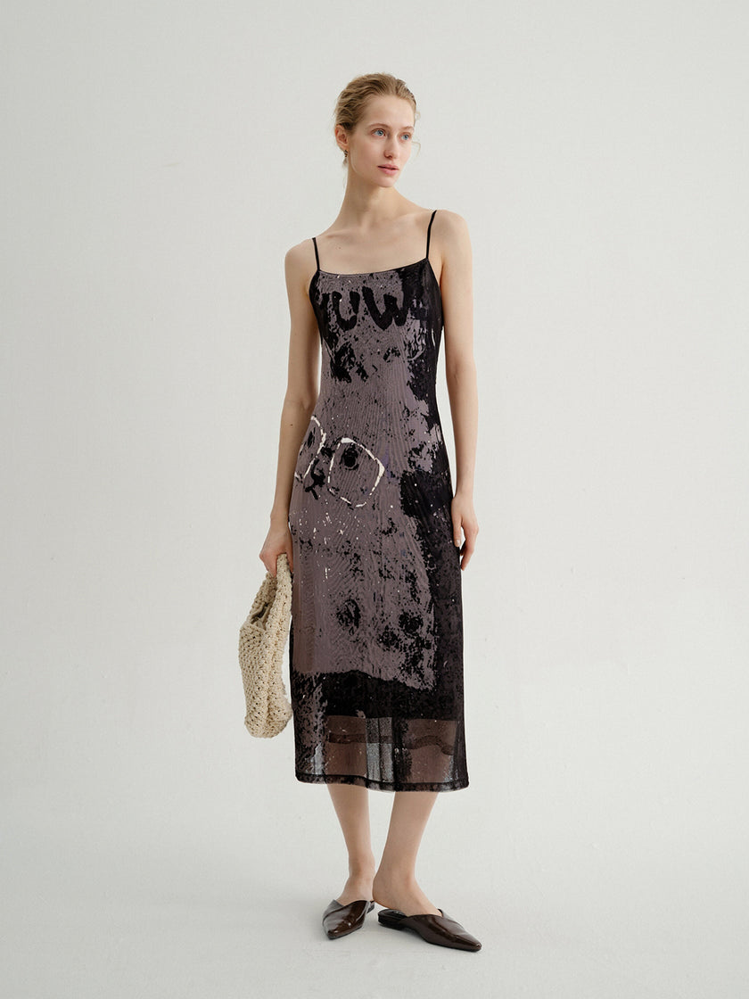 Printed Cami Dress