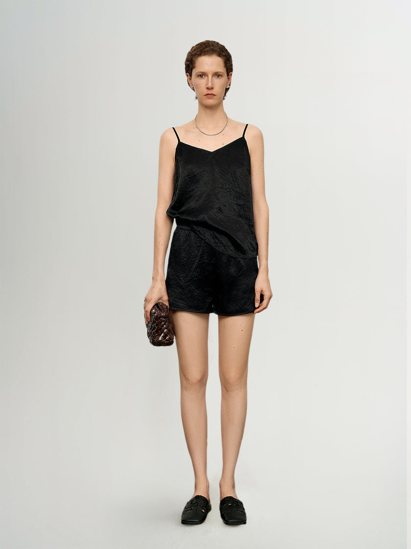 Pure  Acetate Shorts