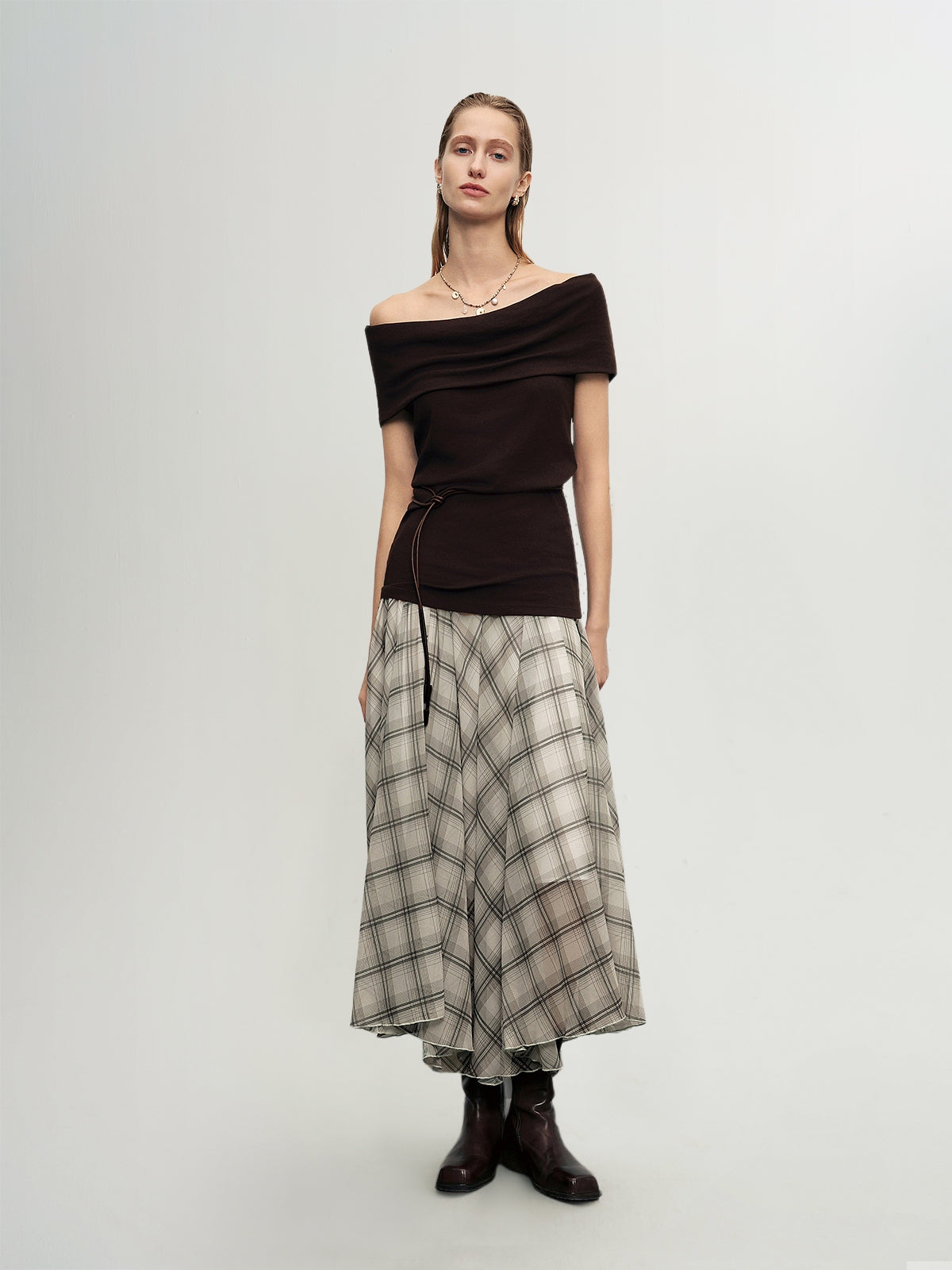 Plaid Skirt