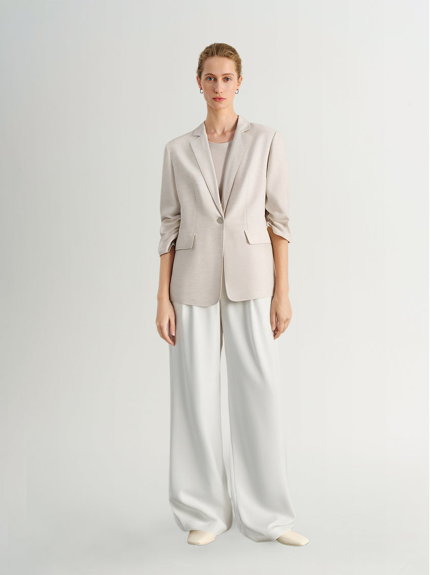 Single-Breasted Blazer