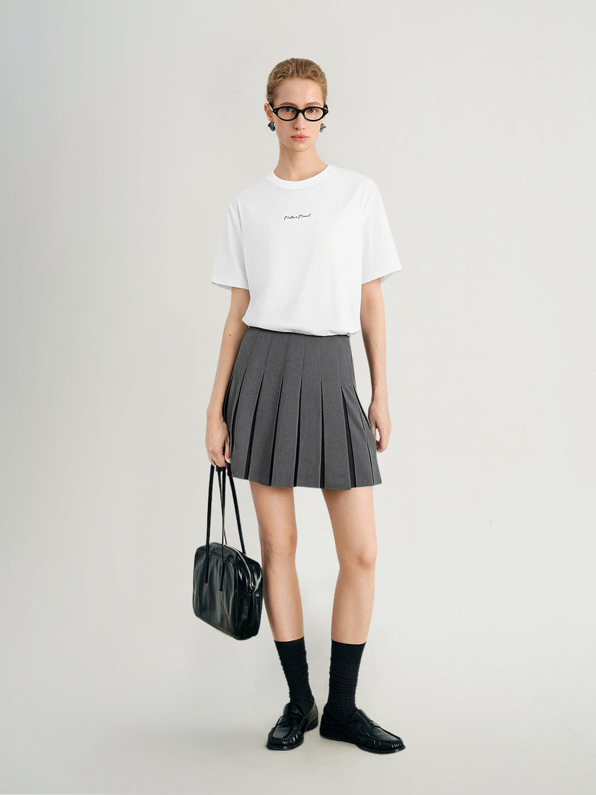 Pure Cotton Crewneck Tee