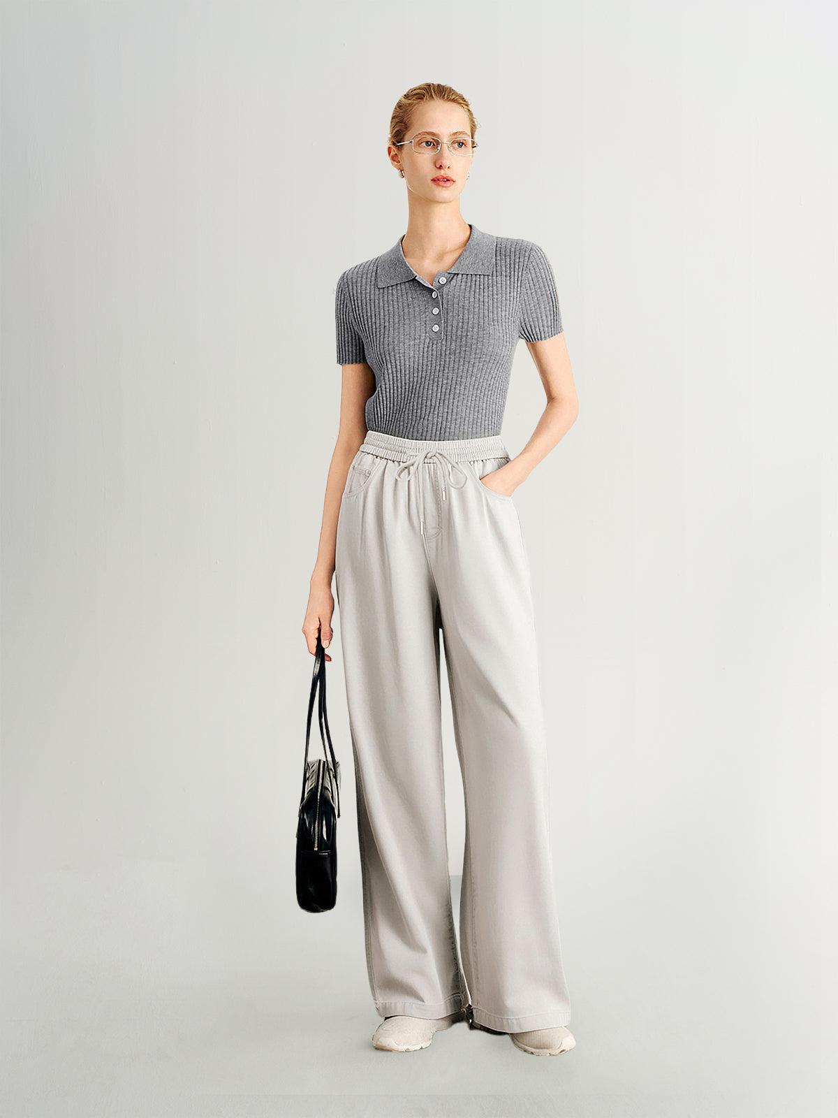 Relaxed Drawstring Pants