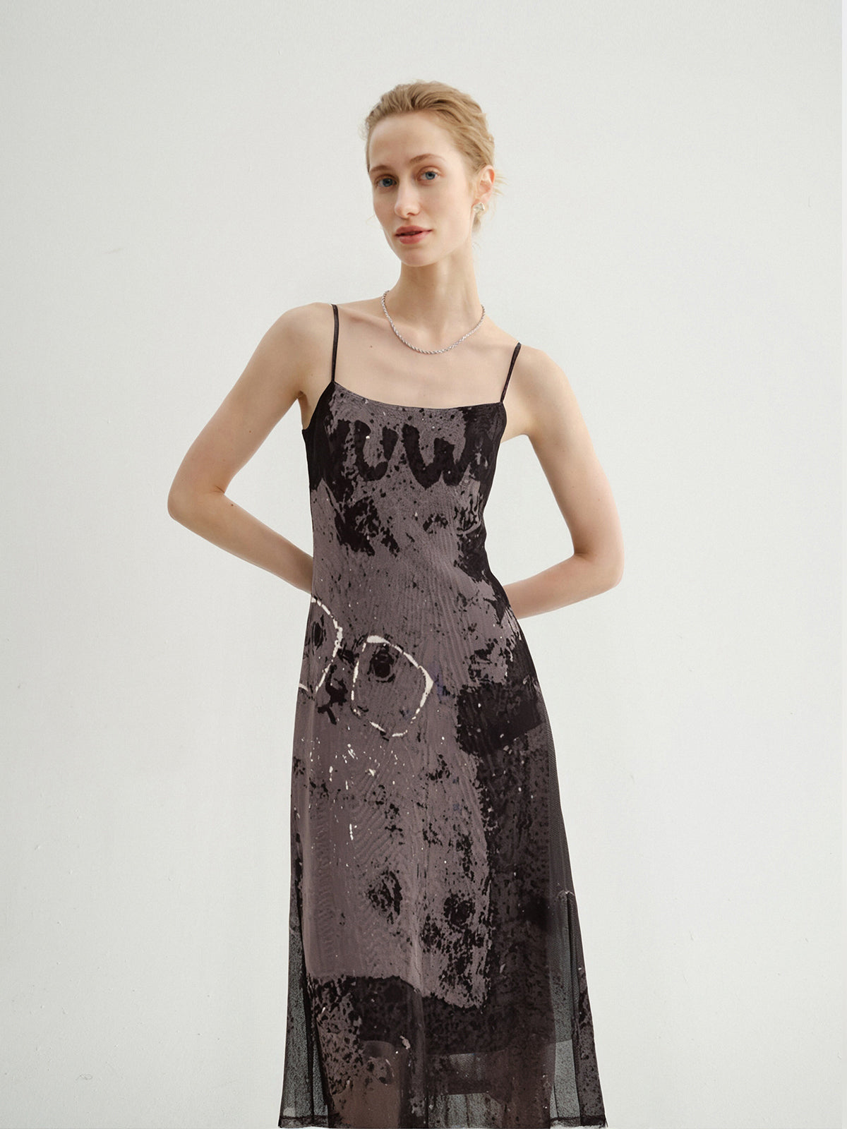 Printed Cami Dress