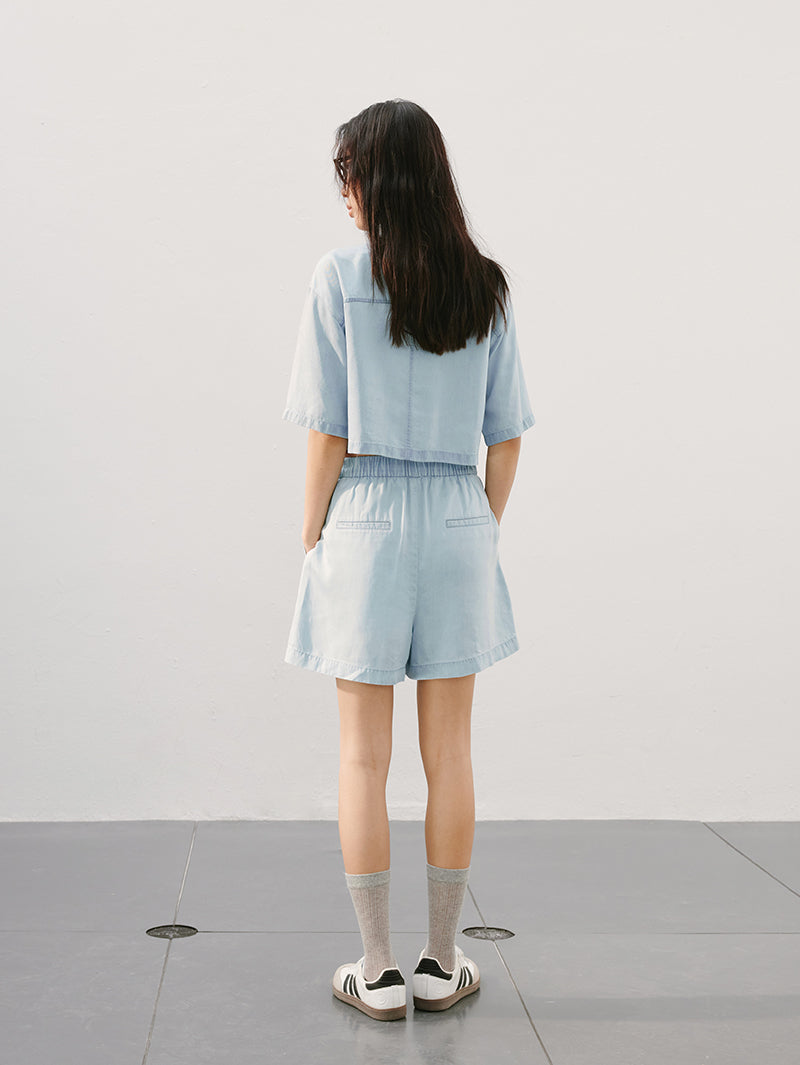 Half Sleeves 100% Lyocell Shirts