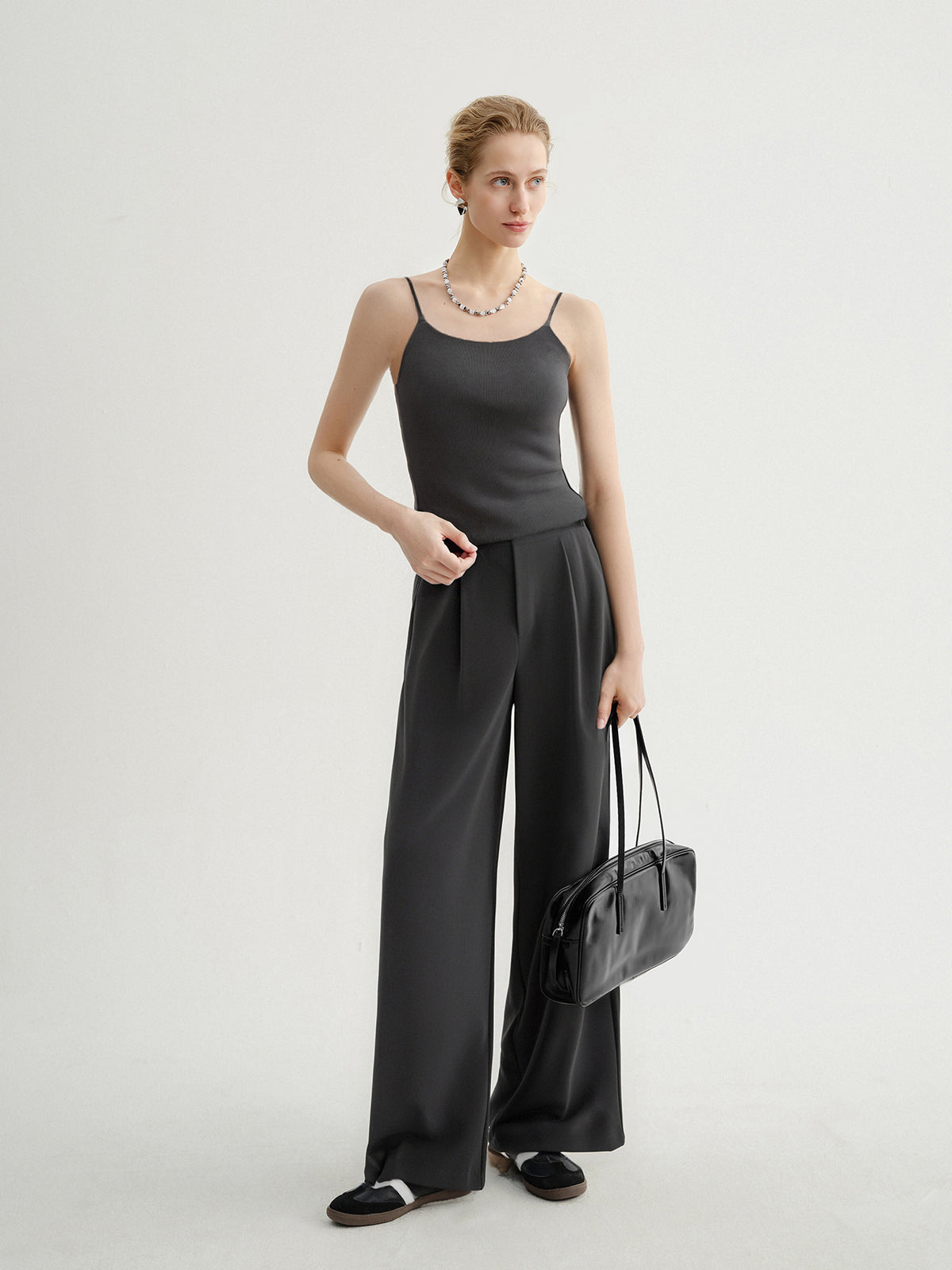 Classic Black Fitted Cami