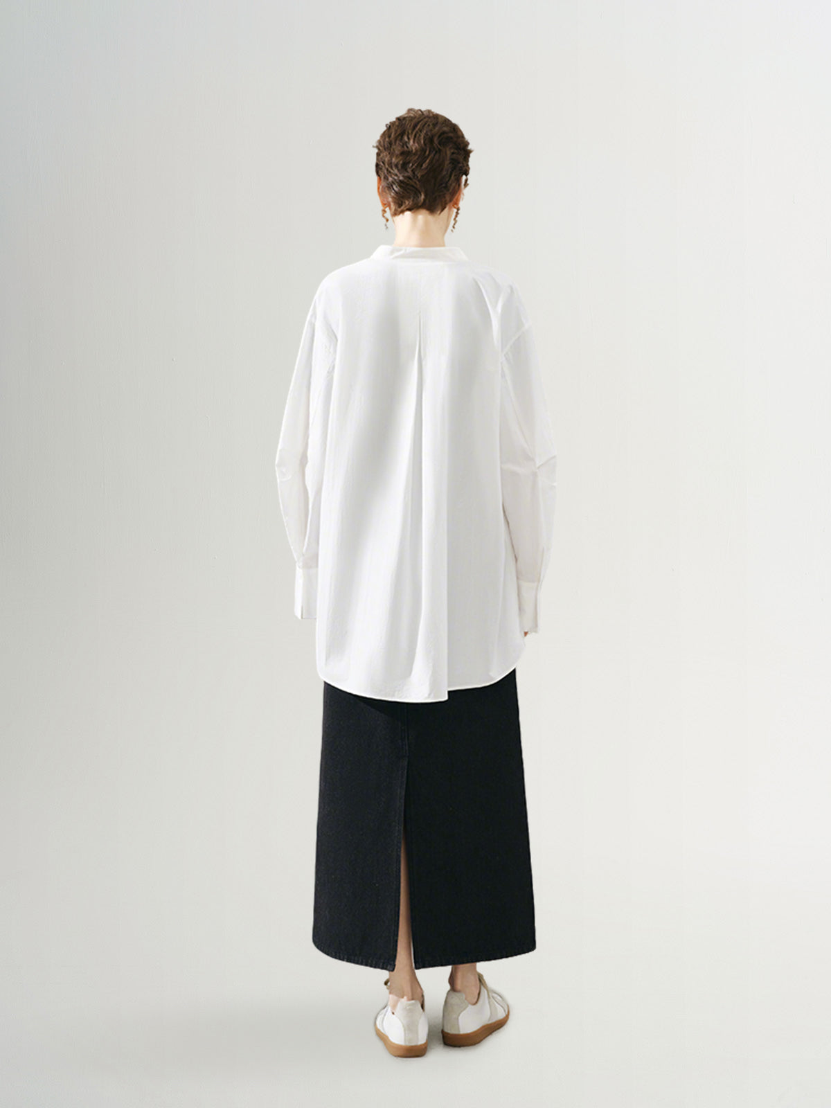 Oversized Pure Cotton Shirt