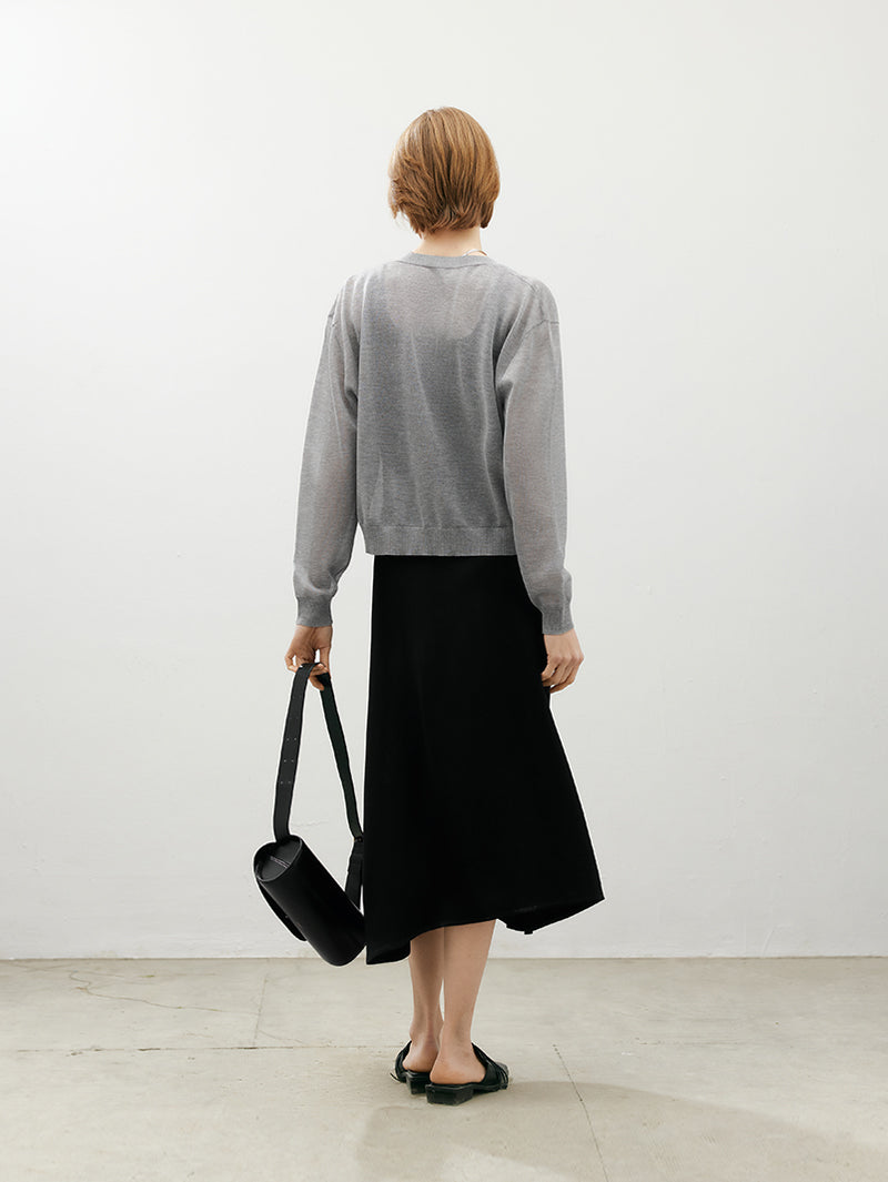 V Neck Thin Cardigan