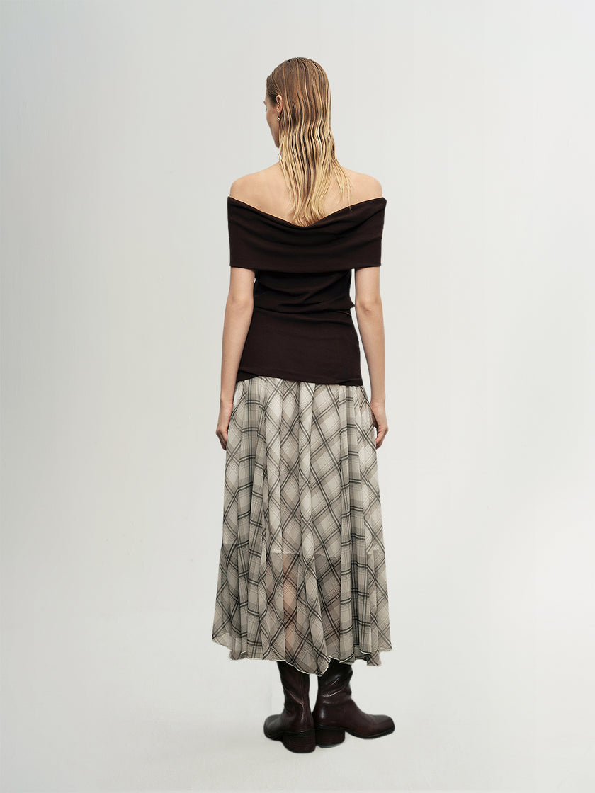 Plaid Skirt