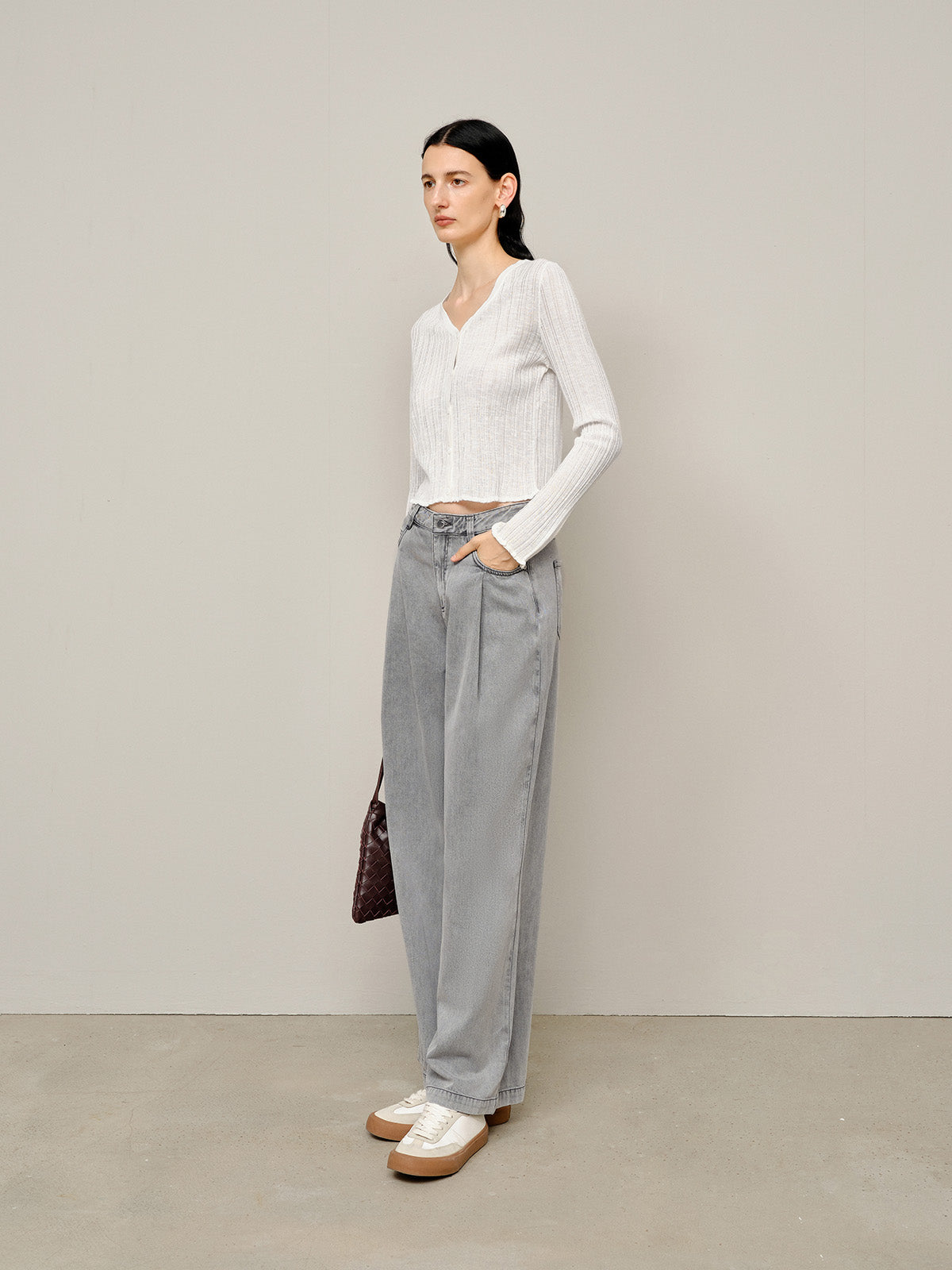 Wide Leg Lyocell Pants