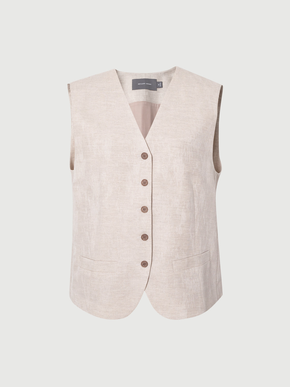 Linen Blend Tank Top