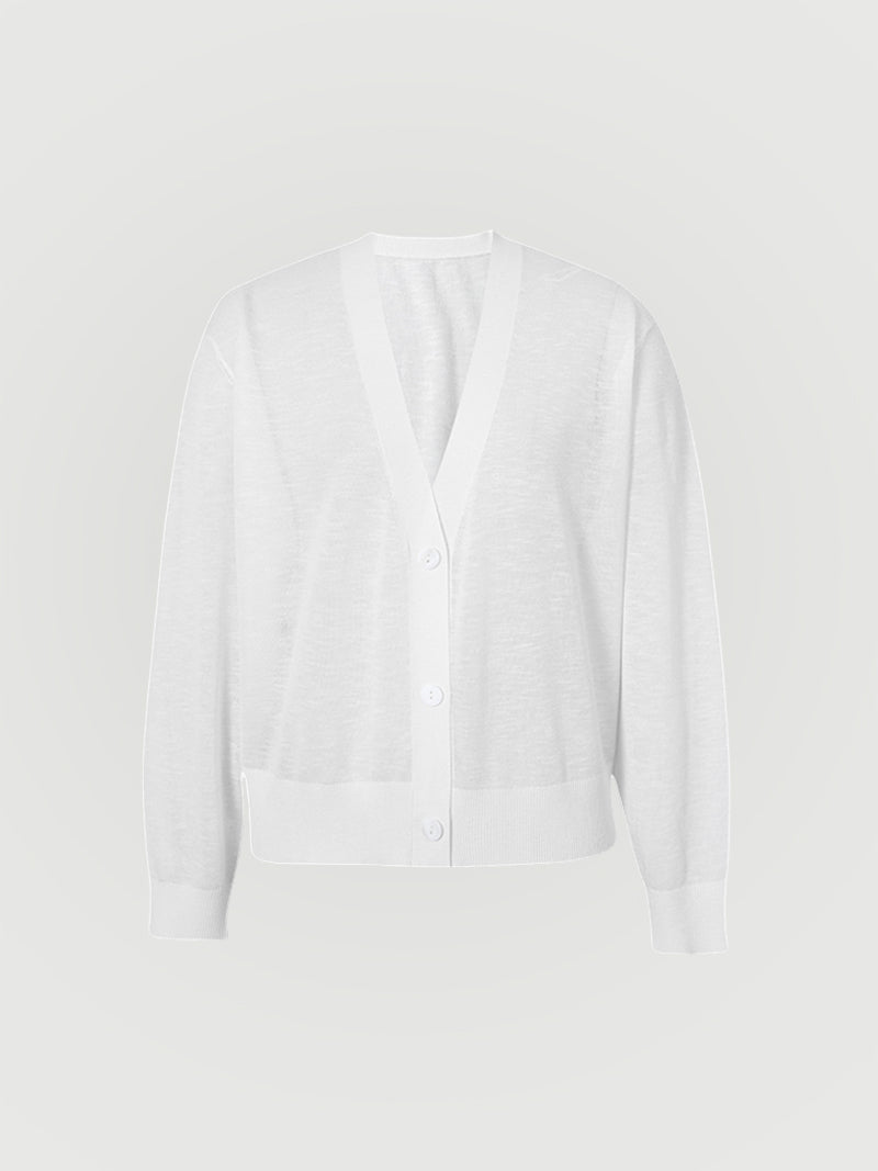 V Neck Knit Cardigans