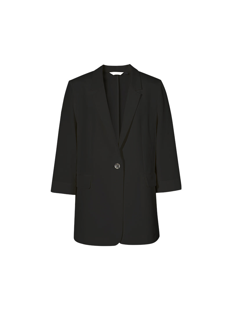 Quater Sleeves 100% Silk Blazer