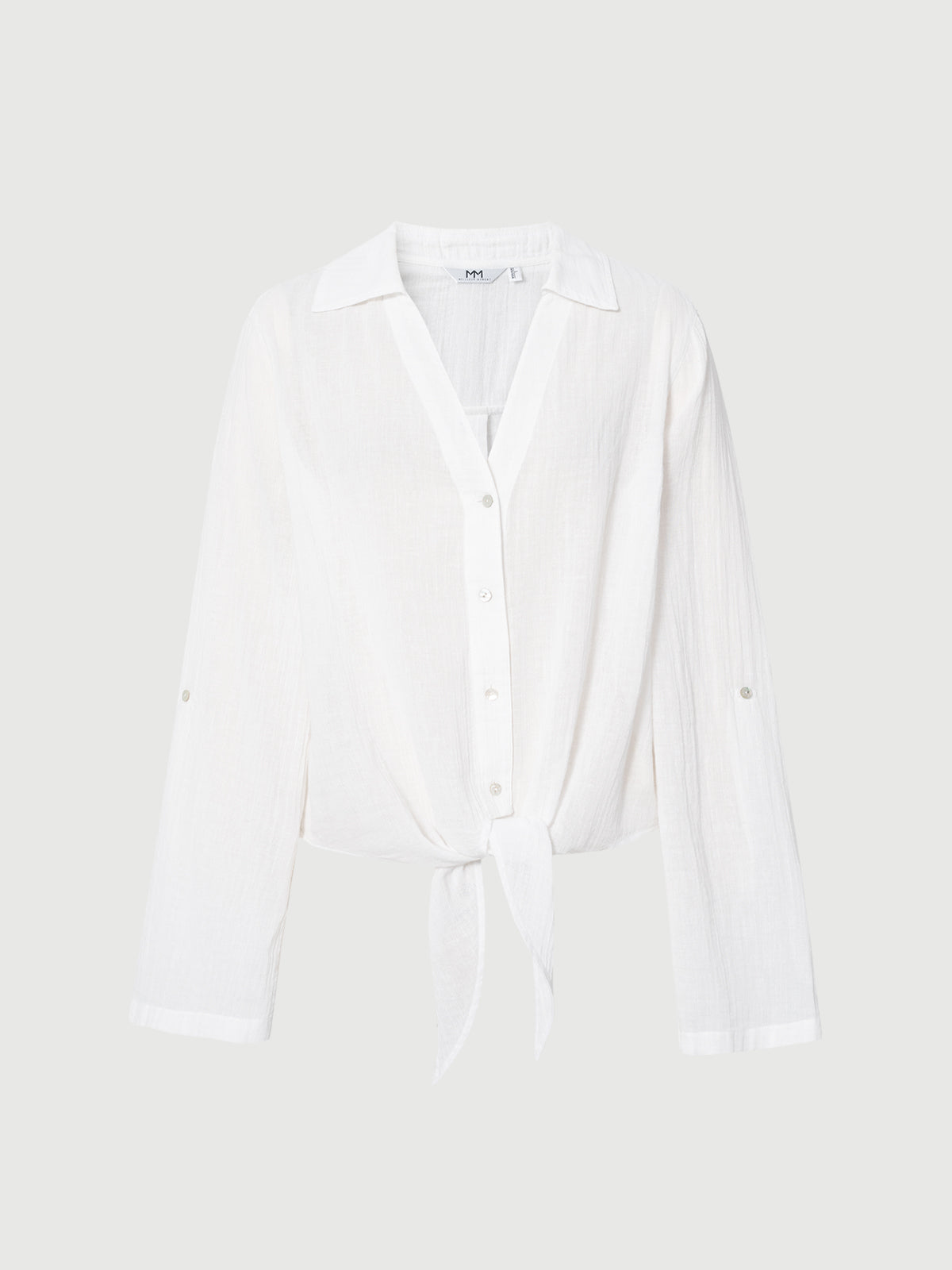 V Neck Long Sleeve Overshirt