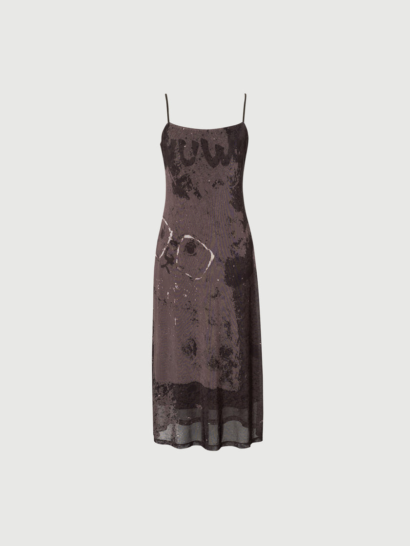 Printed Cami Dress