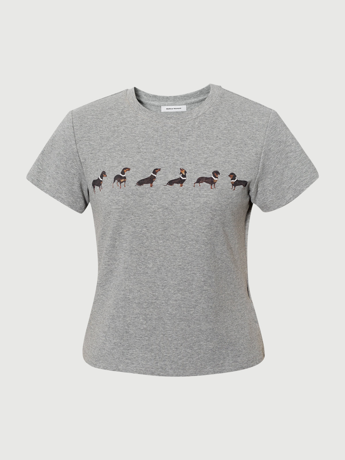 Short-Sleeve Puppy Graphic Tee