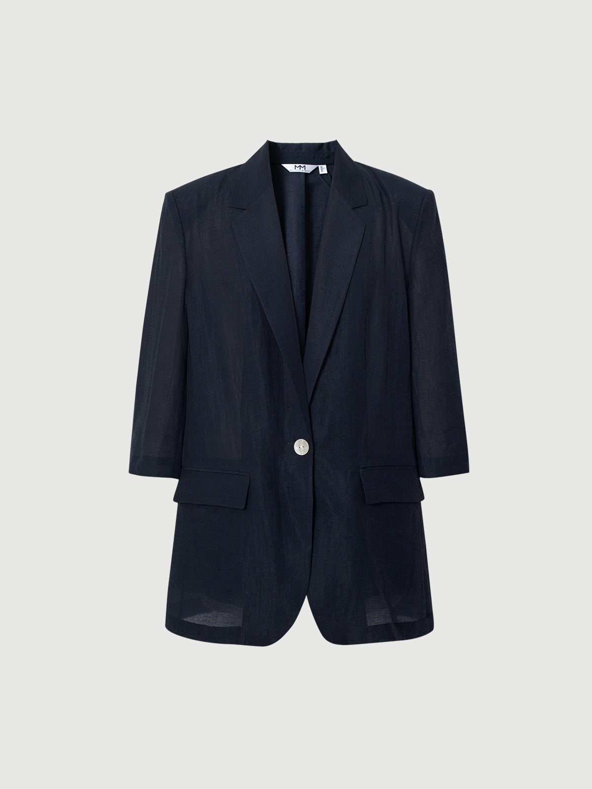 One-Button  Blazer