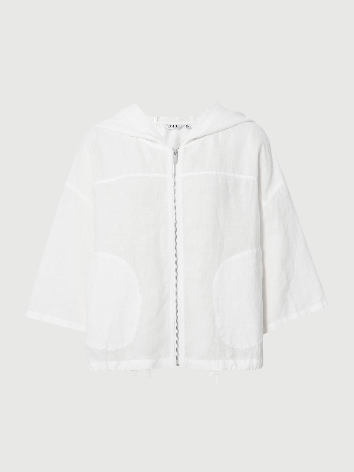 Pure Linen Hooded Jacket