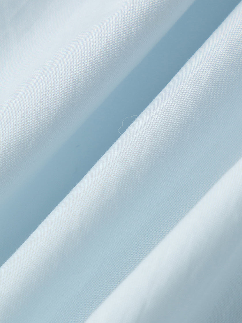 Puff Sleeves 100% Cotton Shirt