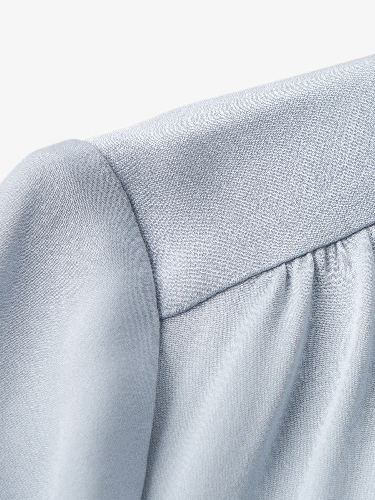 Silk Tie Belt Dress