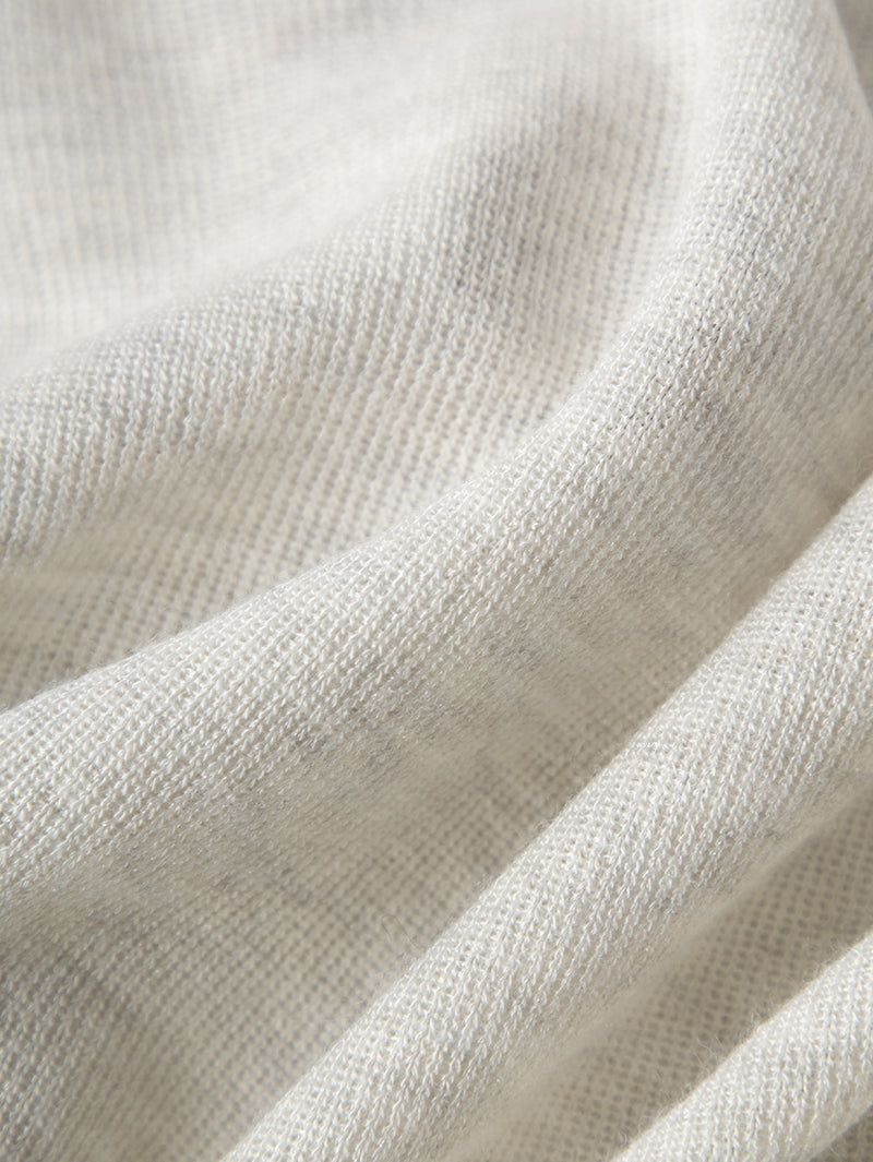 Linen V Neck Short Knit Cardigan