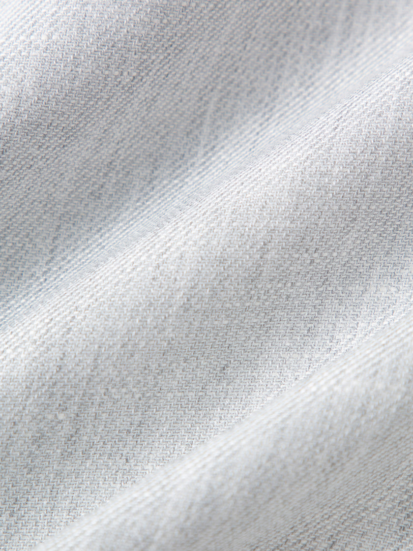 Linen-Blend Peak-Lapel Blazer