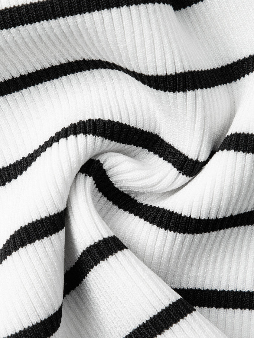 Striped U-Neck Tank