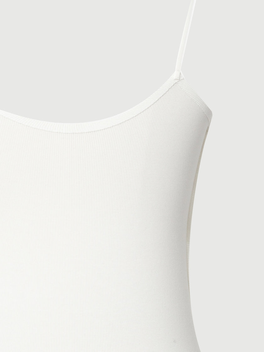 Cotton Blend Padded Tank Tops