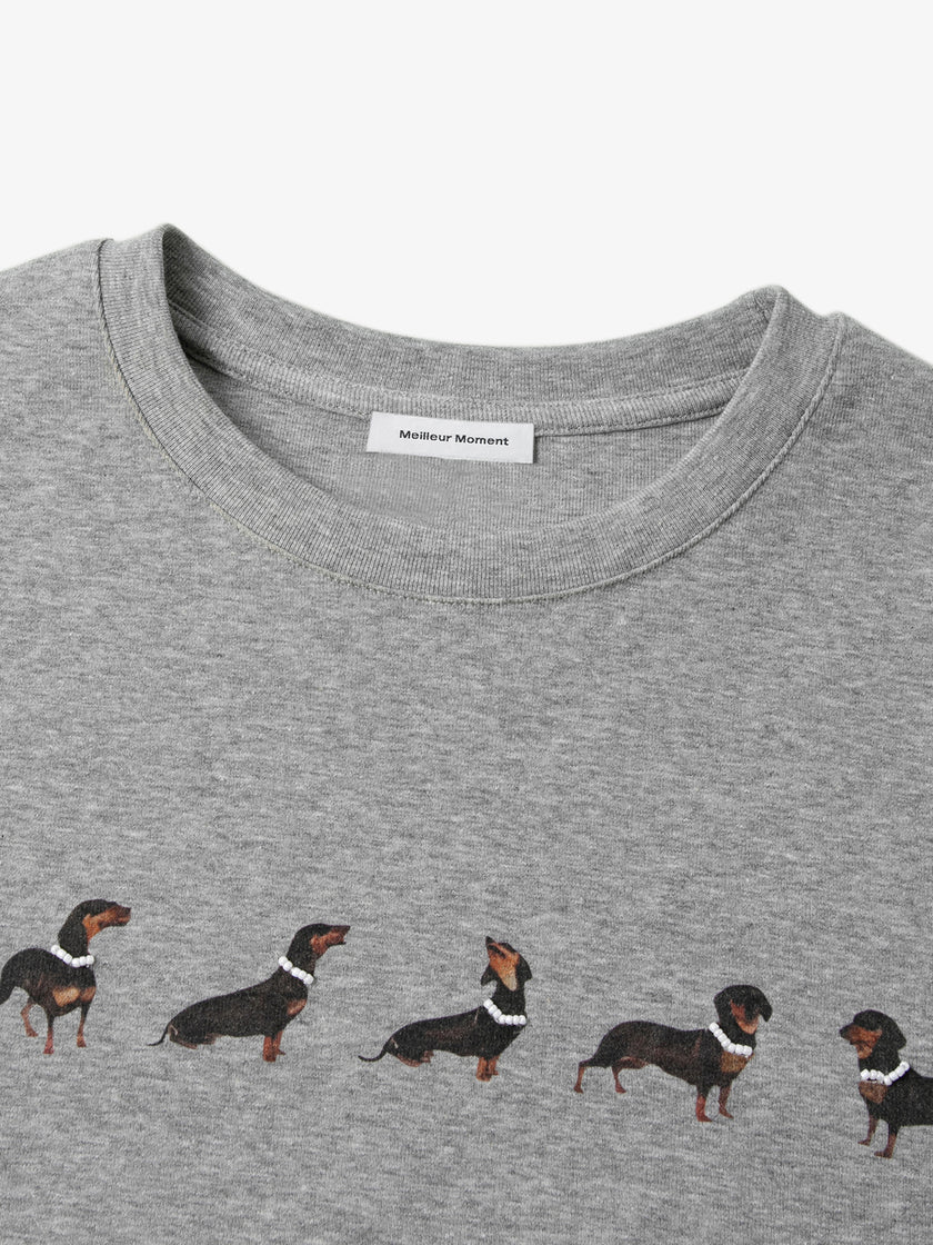 Short-Sleeve Puppy Graphic Tee