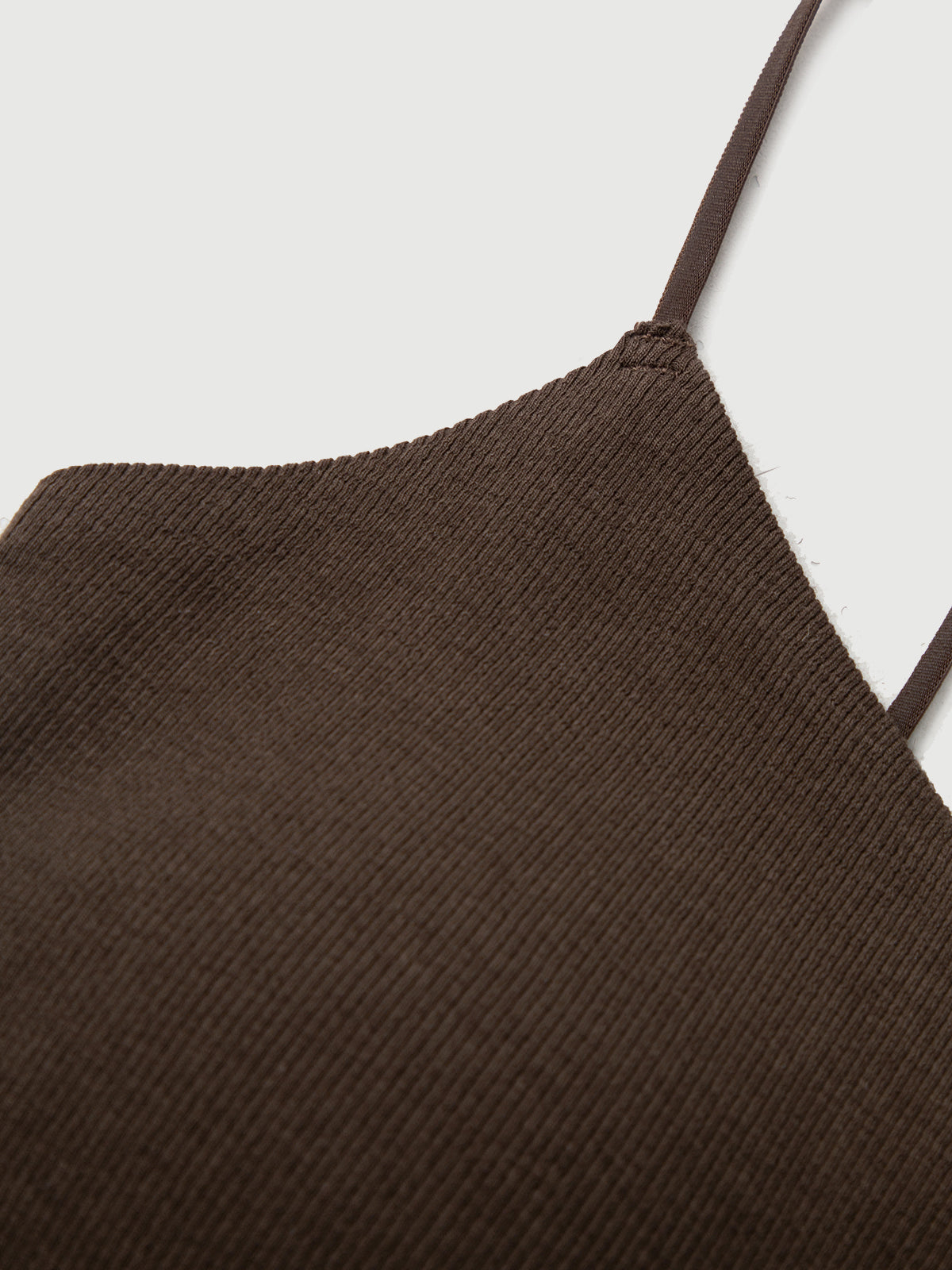 Cotton Blend Padded Tank Tops