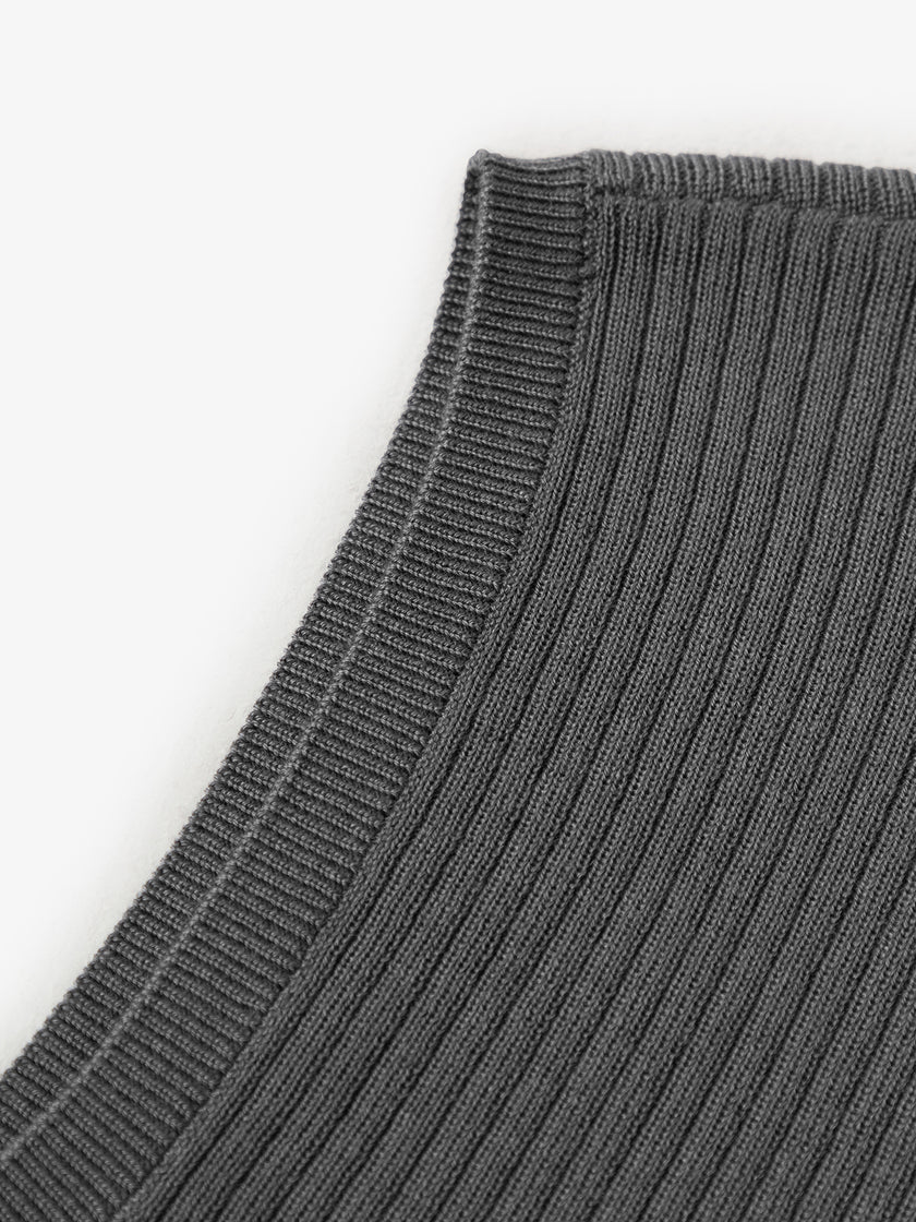 Sleeveless Lyocell Knit Tank Top