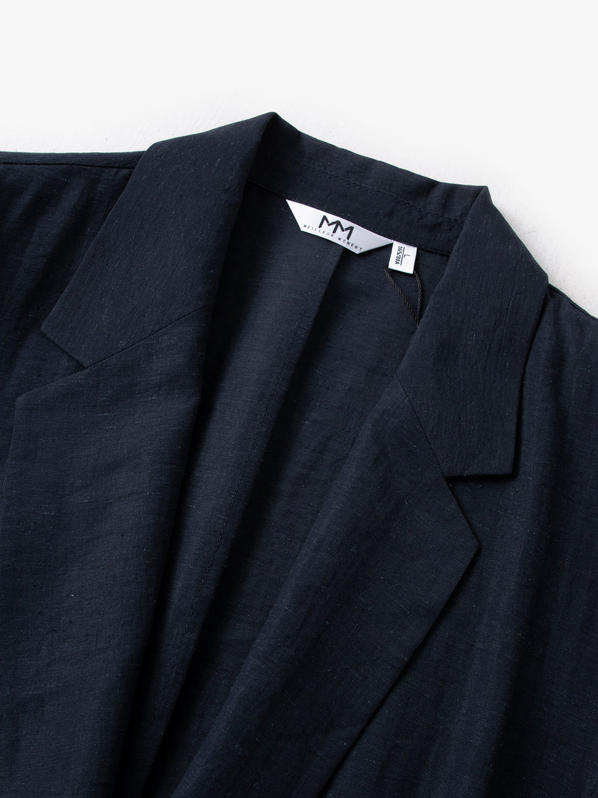 One-Button  Blazer
