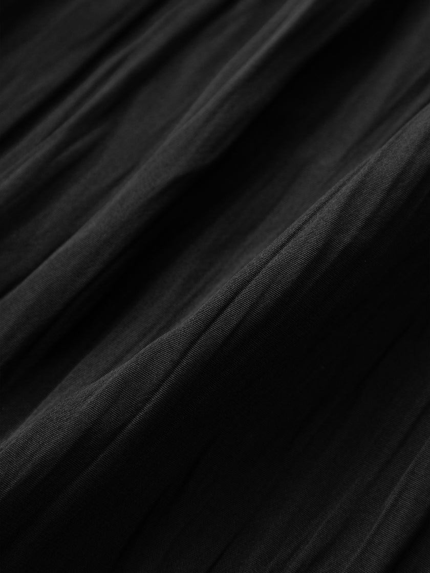 Pleated Midi Skirt