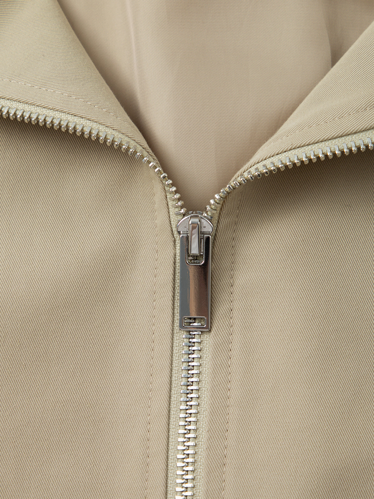 Cropped Trench-Inspired Jacket