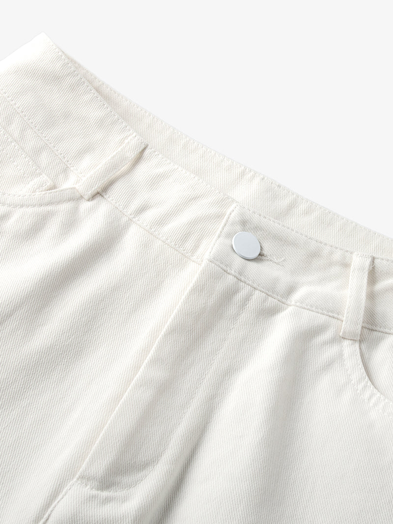 Small Leg Cotton Jeans