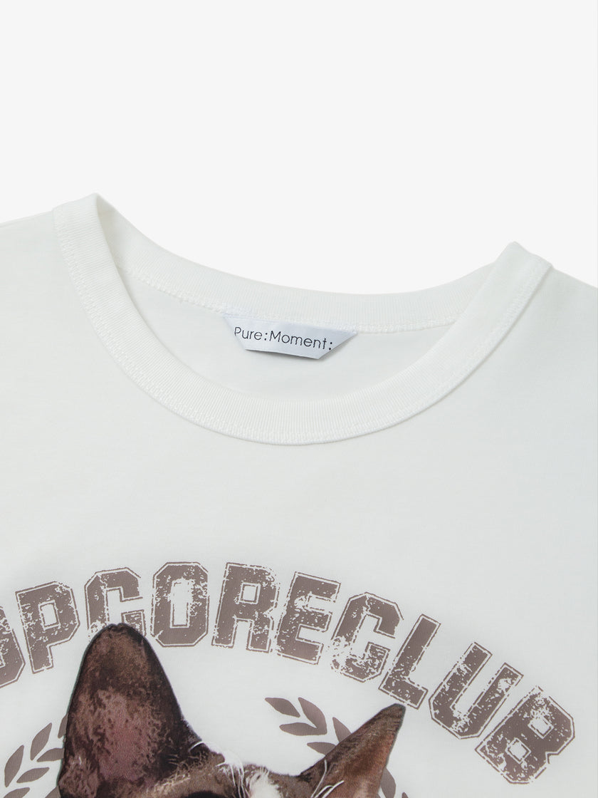 Cotton Pattern T-Shirt