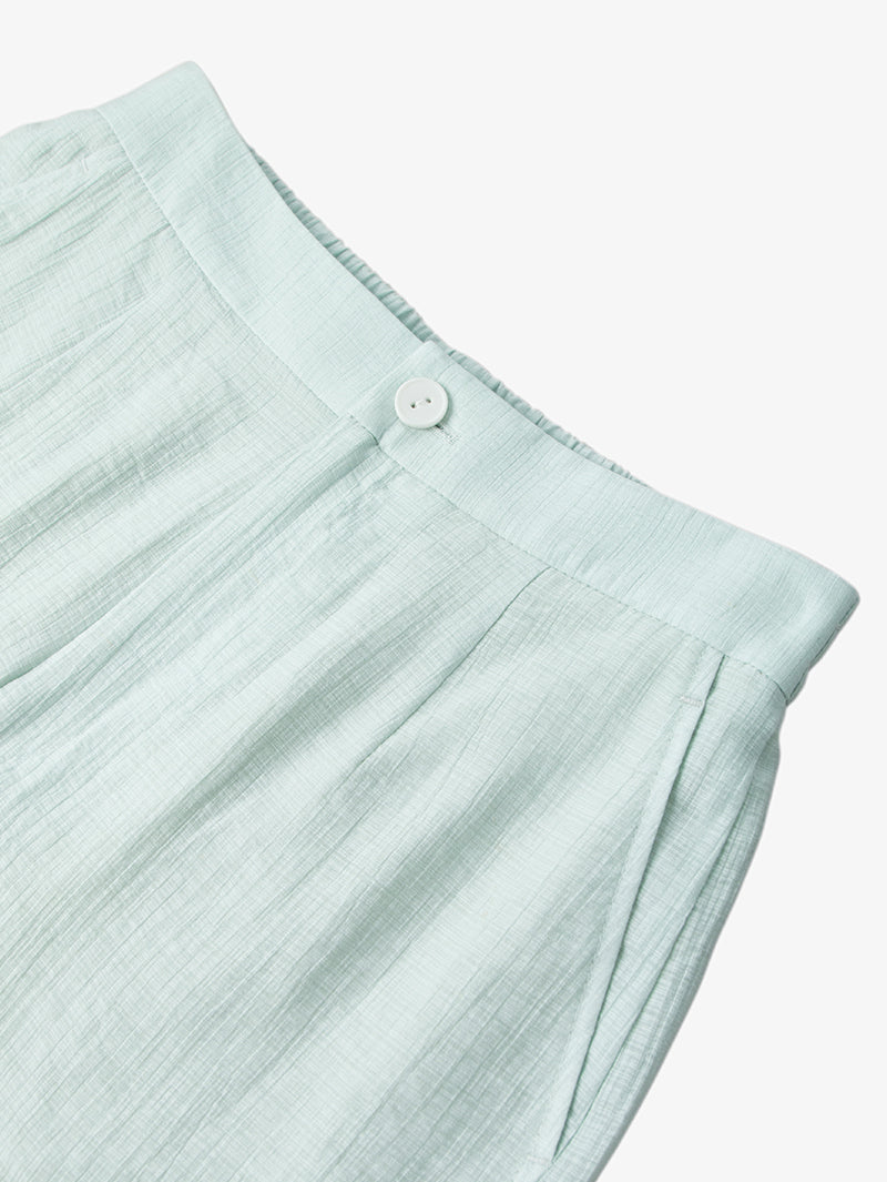 Cotton Drawstrings Short Pants