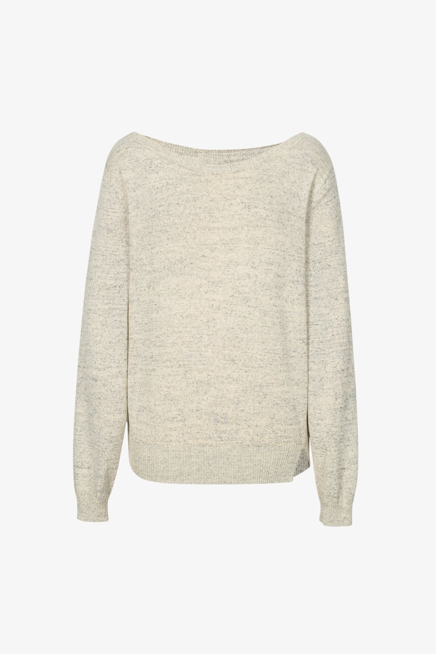 Heathered Boatneck Sweater