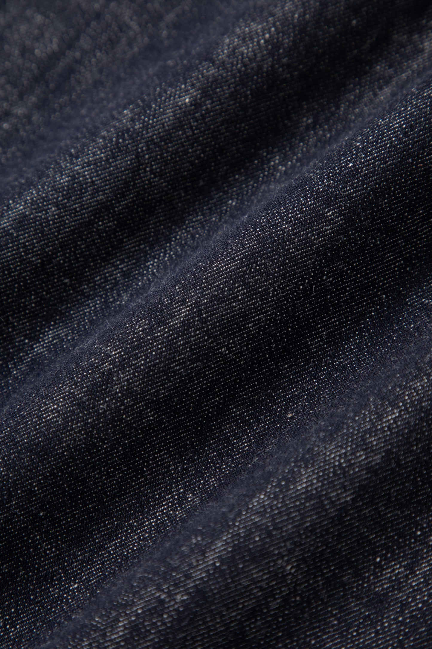 Structured Cotton-Linen Denim Sleeveless Dress