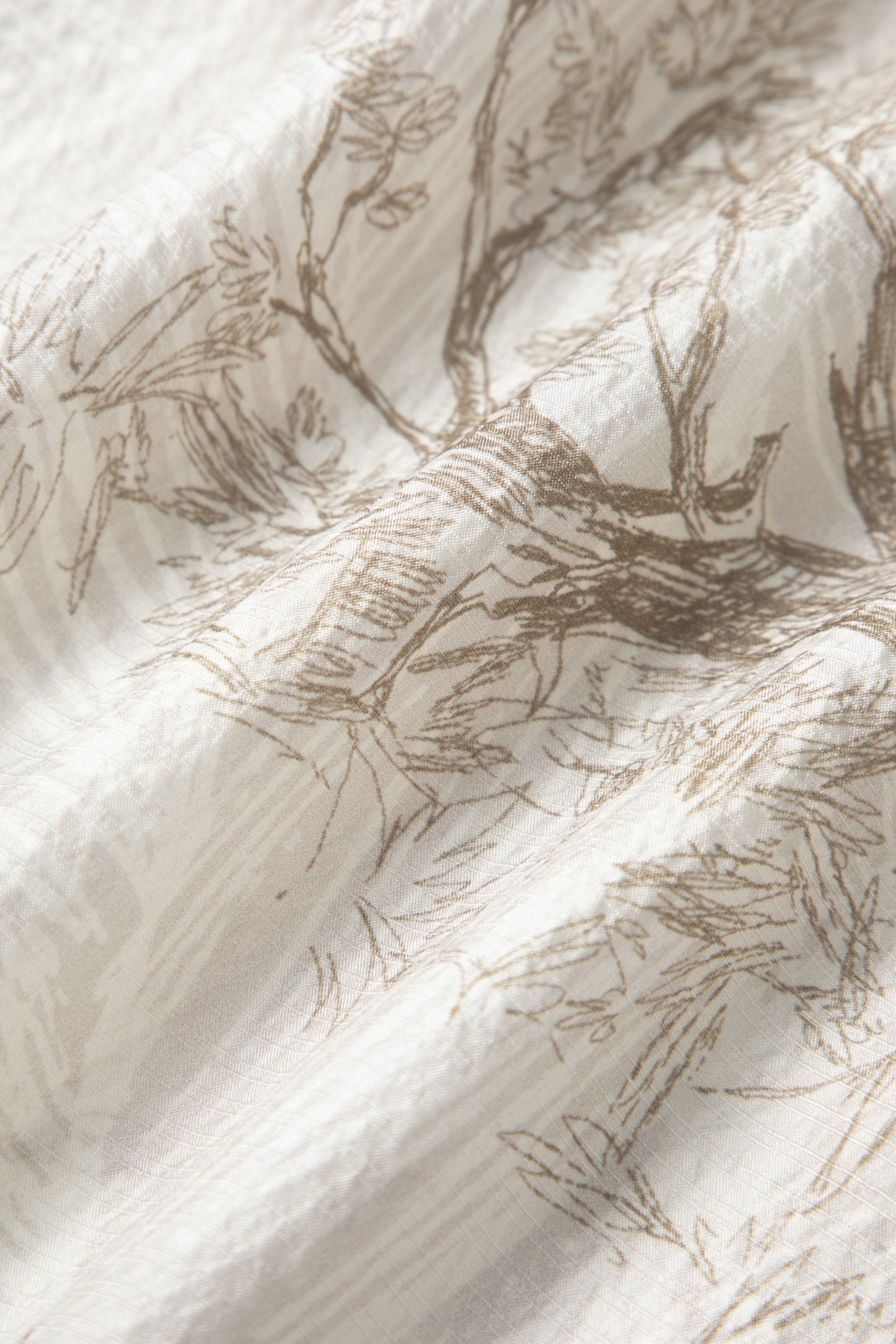 Toile Printed Mulberry Silk Shirt