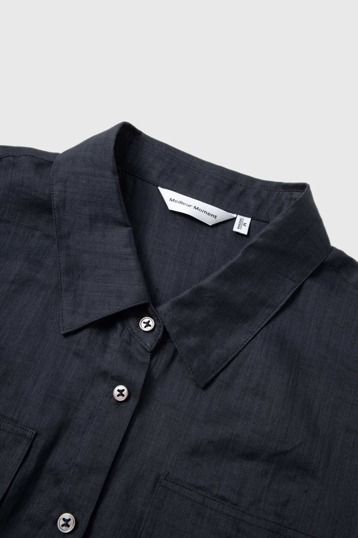 Relaxed Pure Ramie Utility Shirt
