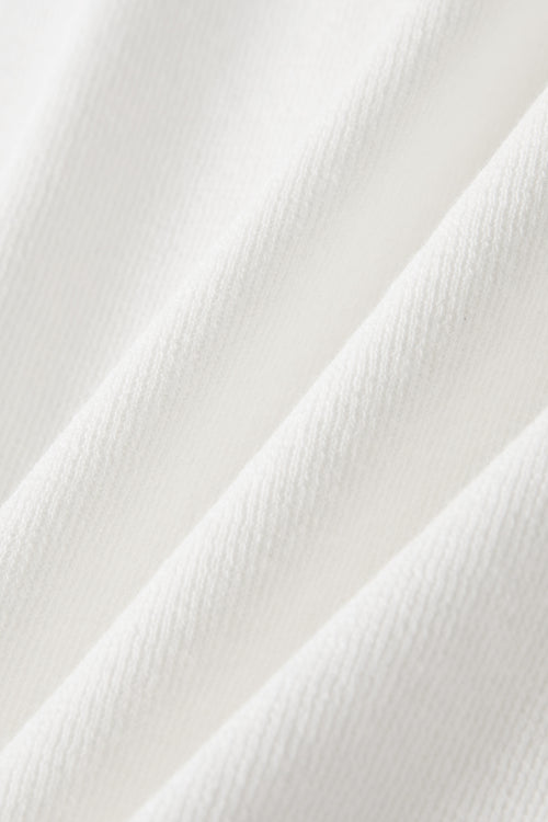 Load image 1 in gallery view. Draped Cowl-Neck Cotton Blend Top