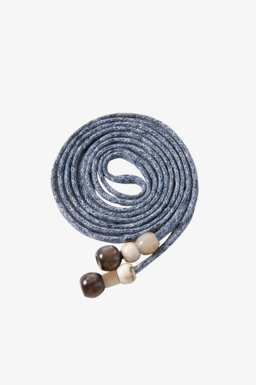 Load image 1 in gallery view. Belted Open-Knit Linen Blend Sweater