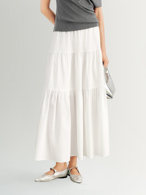 Load image 1 in gallery view. Bubble-Texture Skirt